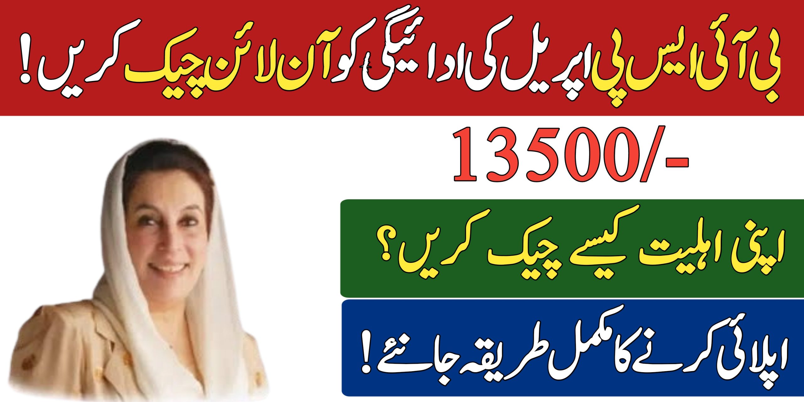 BISP 8171 Result Check Online by CNIC for April
